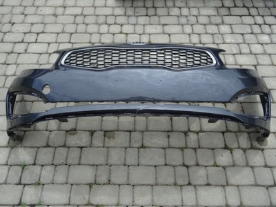 Kia ceed ii lift бампер передний решётка радиатора оригинал фото №1