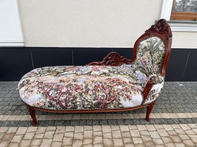 SOFA, SZEZLONG , GOBELIN leżanka