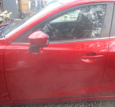 Двері лівий перед mazda 3 bm iii 41v przedlift 13-15 фото №1
