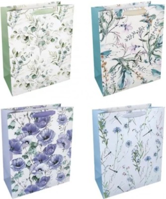 Torba prezentowa 26x32 Kwiaty mix