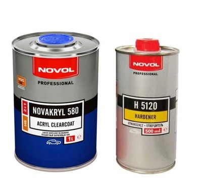 NOVAKRYL 580 LAKIER AKRYLOWY BEZBARWNY NOVOL 1,5L