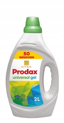 Prodax Niemiecki Żel do prania uniwersalny 2l /50 prań