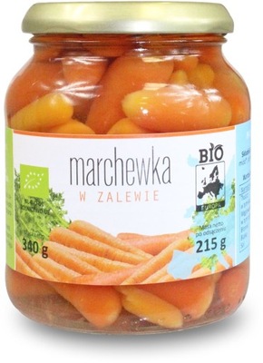 MARCHEWKA W ZALEWIE BIO 340 g (215 g) (SŁOIK) - BI