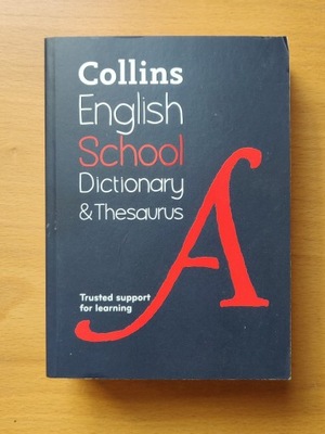 ATS Collins English School Dictionary & Thesaurus
