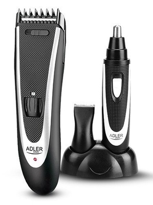 Adler AD 2822 Hair clipper + trimmer 18 hair Black