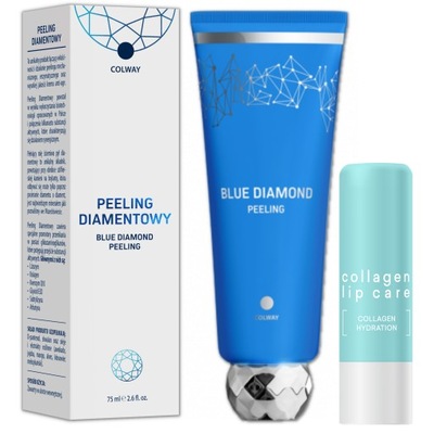 Peeling Blue Diamond Niebieski Diament Colway mikrodermabrazja diamentowa