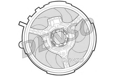 Denso вентилятор радиатора с корпус fiat stilo фото №1