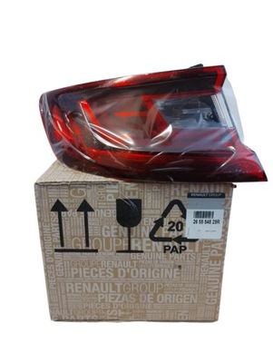 Лампа левый задняя renault megane iv 265554829r новый оригинал оригинальный номер фото №1