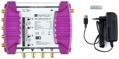 MultiSwitch 9/ 4 Wyjść OPTICUM DVB-S2 DVB-T 2x SAT