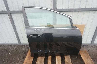 Kia ceed ii jd lift двері праве передні 1k чорні 2017r скло 76004a2000 фото №1