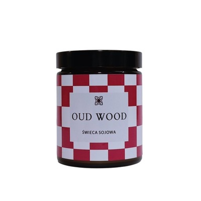 Świeca sojowa zapachowa Oud Wood 155g