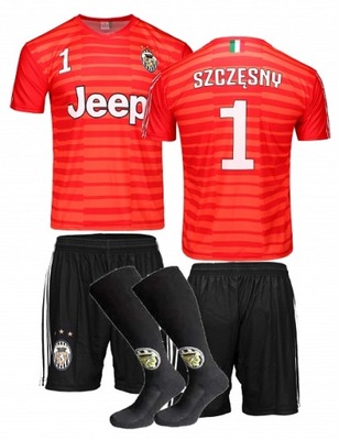 Juventus - koszulka spodenki getry komplet Szczęsny 158