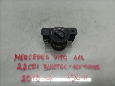 Панель вимикач світла mercedes vito w447 фото №1