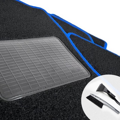 ALFOMBRILLAS DE FELPA PARA SKODA SUPERB II 08-15 NIEB  