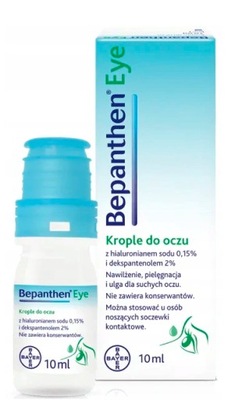 Bepanthen Eye nawilżające krople do oczu 10ml