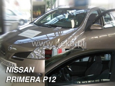 DEFLECTORES HEKO NISSAN PRIMERA P12 5D DE 2002 2SZTUKI  