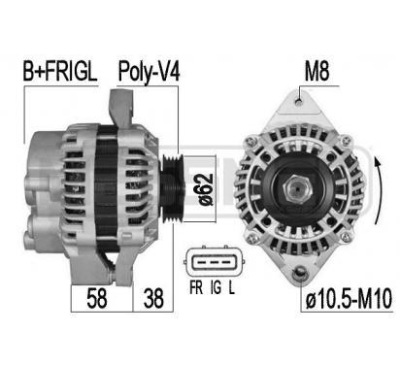 Era генератор messmer honda фото №1