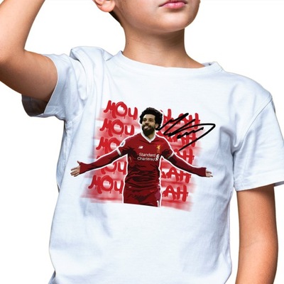 KOSZULKA T-shirt Mohamed SALAH Różne Wzory 134 cm