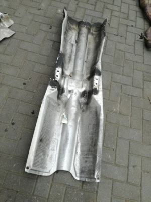 Bmw e38 защита тепловая туннель вала фото №1