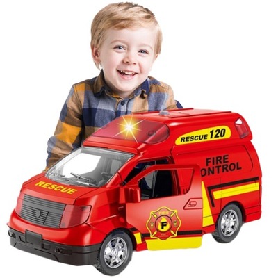 Samochód Miejski Straż Pożarna dla Dzieci Zabawka