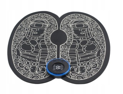 Mata masująca czarny