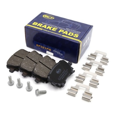 Тормозные колодки тормозные sct sp321pr фото №1