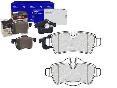 Гальмівні колодки гальмівні mini r50 r53 r56 r57 r58 фото №1