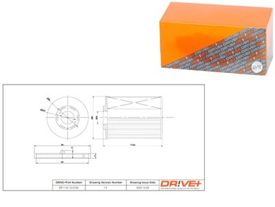 FILTRO COMBUSTIBLES VOLVO DIESEL 2.0 13-15 XC6 0 I VAN DRIVE+  