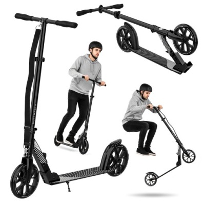 Hulajnoga CITYGLIDE C200 czarny 2 kółka