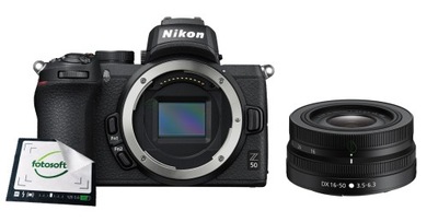 Aparat fotograficzny Nikon Z50 + Z 16-50mm