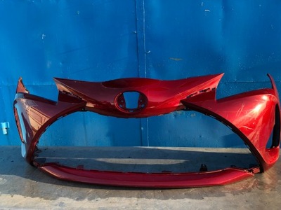 Toyota yaris iii lift бампер перед передний 17- фото №1