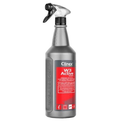 PŁYN DO MYCIA KABIN PRYSZNICOWYCH CLINEX W3 ACTIVE SHIELD 1L