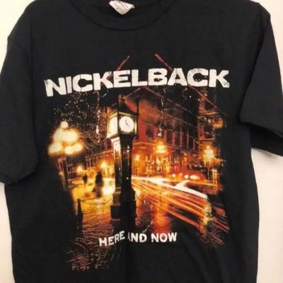 Nickelback here and now concert, remake T-Shirt Koszulka