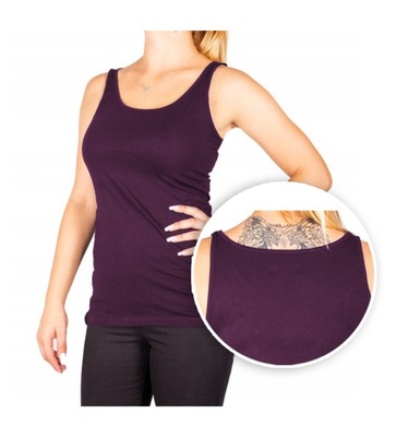 BLUZKA DAMSKA koszulka na ramiączkach TOP M