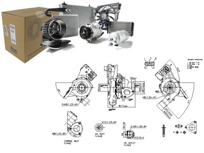 TURBINA LAND ROVER DEFENDER 2.2D 08.11-02.16 NISSENS  