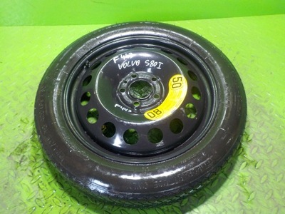 VOLVO S80 I V70 II S60 I RUEDA RUEDA DE RECAMBIO 125/80/17 5X108  