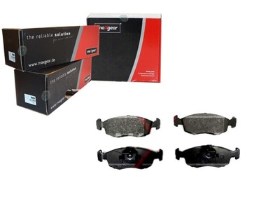 Тормозные колодки тормозные fiat перед palio sien 00- maxgear фото №1