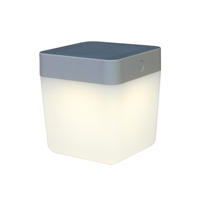 Lampa TABLE CUBE srebrnoszary 6908001337 - Lutec