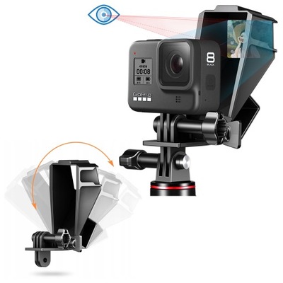 Wizjer ekran do GoPro Hero 8 +uchwyt do AAMIC-001