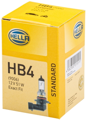 ŻARÓWKA HB4 12V/51W HELLA 8GH005636121 HB4A