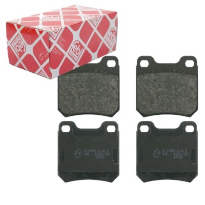 Febi тормозные колодки тормозной. saab 9-3 98- ,9-5 97- задняя фото №1