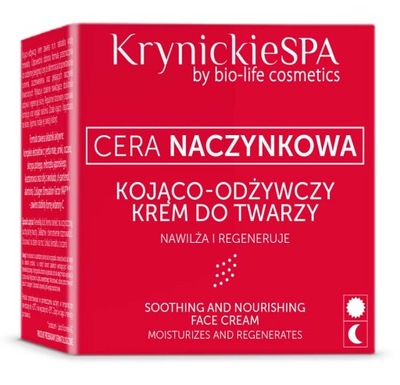 Krynickie SPA Kojąco-odżywczy krem do twarzy 50ml