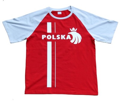 Koszulka bawełniana Polska L