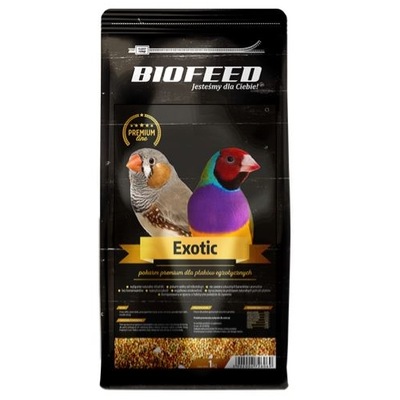 BIOFEED PREMIUM Karma dla ptaków egzotycznych 1 kg