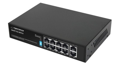 Switch 10-Portowy POE 10/100 120W ESPERANZA MATRIX ENS108