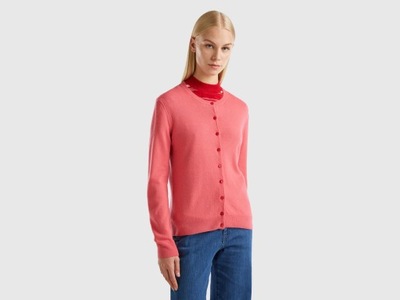 UNITED COLORS OF BENETTON sweter kardigan regular S