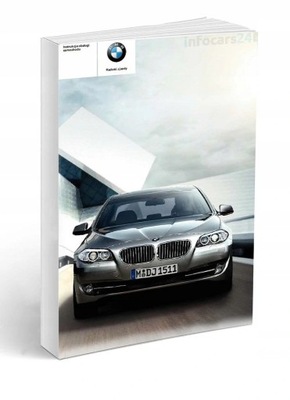 BMW 5 F10 2009-2017 SEDAN+NAWIGACJA MANUAL OBS  