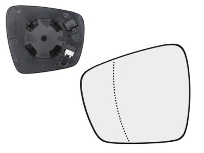 Вкладиш дзеркало з підігрівом лівий renault espace v kadjar scenic iv фото №1