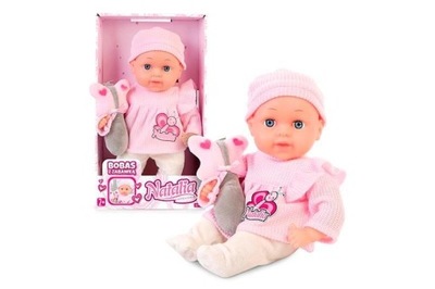 LALKA NATALIA BOBAS Z ZABAWKĄ 33 CM