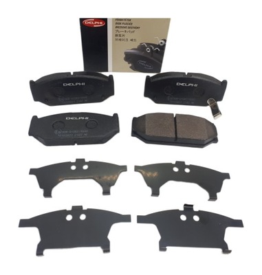 Гальмівні колодки гальмівні osi перед delphi suzuki swift ii swift iii swift iv фото №1